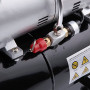 Fengda Compresseur Aerographe Professionnel FD-186 avec réservoir d’air/Régulateur de pression / 3L / 4 bars/Arrêt Auto