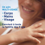 Le Petit Marseillais Crème Hydratante Multi-Usage Lait, pot de 360 ml | Crème corps, mains et visage pour les peaux normales à s