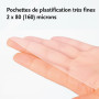 100x Albyco Pochettes de Plastification -A3 (303x426mm) - Ép. 2x80 (160) µm | Pochettes à plastifier brillantes Albyco - Format 