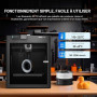 JAYO Noir TPU 95A Filament 1.75mm 0.5kg | Filament TPU Flexible pour Imprimante 3D, Précision +/-0.02mm, Bobine de 0.5kg (500g)
