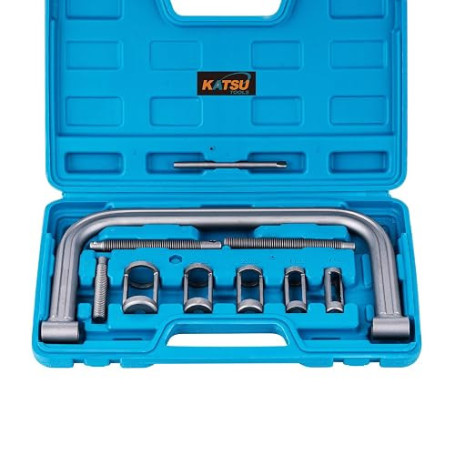 KATSU Tools Kit de compresseur de Ressort de soupape Portable 5 en 1, 10 pièces, pour Voitures, fourgonnettes, Motos, modèle 450