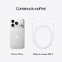 Apple iPhone 18 Pro 256 Go - Argent | Écran Super Retina XDR 6,3 pouces ProMotion, Autonomie d’une journée, Caméra principale 48