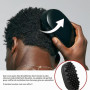 Eponge Cheveux Afro,Brosse à cheveux,Brosse à cheveux en caoutchouc,Brosse Cheveux Bouclés,Pinceau lavable Afro Hair Brosse Curl