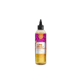 Aloé Locks | Shampoing Purifiant Baobab-Ortie | Anti-Casse & Stimule la Pousse Capillaire | Il Purifie & Nettoie le Cuir Chevelu