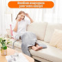 Coussin Chauffant dos Electrique Epaule et Nuque 60×100cm, 6 Niveaux de Chaleur, minuterie d'arrêt Automatique de 2 heures, Chau