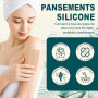 Nacerlary Pansement silicone cicatrice, Bande de Silicone médical | 4 cm x150 cm, Retrait doux sans résidu, Idéal pour la césari