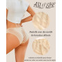 ALL OF SHE Lot de 5 Culotte sans Couture Femme Lingerie Femme Culottes Sexy en Dentelle Multipack S-XL