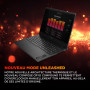 HP OMEN PC Portable Gamer 16" | RTX 5070 Ti 12 Go | Intel Core i7-14650HX | Écran 2,5K IPS 240 Hz VRR antireflet | 24 Go RAM | 1