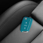 kwmobile Coque clé de Voiture Compatible avec VW Golf 7 MK7 3-Bouton Accessoire clé Voiture - Protection étui Souple en Silicone