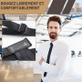 STAY GENT Shirt Stays Support de Chemise avec Porte Jarretelle Chemise pour Homme Pince Rentrée dans le Pantalon, Jarretiere Att