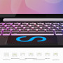 Étui Clavier AZERTY Français pour Samsung Galaxy Tab S11 2025 11 pouces | Rétroéclairée 7 Couleurs, Pavé tactile, DéTachable, Ma