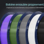 SUNLU Filament PLA+ 1.75mm, Filament PLA Plus pour Imprimante 3D, PLA+ Filament pour Impression 3D, Meilleure Ténacité et Résist