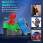 SUNLU 10KG Filament TPU 95A 1.75mm, TPU Flexible Filament Imprimante 3D | Haute vitesse filament flexible TPU 95A, TPU Noir+Blan