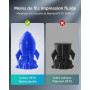 SUNLU 4KG Filament PETG 1.75 mm Noir+Blanc+Gris+Chêne | Haute résistance & Grande ténacité Filament Imprimante 3D, Bobine PETG 1