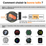 Fullmosa 20mm Bracelet Montre en Nylon Élastique pour Garmin/Samsung | Compatible avec Garmin Forerunner 55/165/245/645/Vivoacti