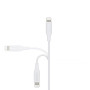 Amazon Basics Câble USB-2.0 type C vers Lightning (certifié MFi), 0.9 m, blanc