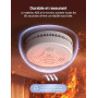 X-Sense Détecteur de Fumée, Pile 10 Ans, Support Magnétique, SD11, Lot de 1 | Batterie Scellée, Pad Adhésif Magnétique, Conforme