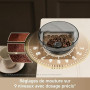 dreame Ecceluxe Master Machine à expresso automatique, Cold Brew 1 Touche | Écran Couleur, 6 café, Contrôle Fluide De La Mousse,