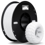 ELEGOO Filament TPU 95A 1,75mm Blanc 1KG | Flexible et Souple, Bobine Plastique 1KG (2,2lbs), Compatible avec la plupart des imp