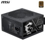 MSI MAG A650BN PCIE5 III Alimentation ATX 3.1, 80 Plus Bronze | 650W, compatible PCIe 5.1, connecteur natif 12V-2x6 bicolore, câ
