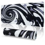 EFISH Tapis de Souris de Jeu Japonais XXL 800 x 300 mm Grand Tapis de Bureau Bords Cousus Imperméable Antidérapant pour PC, MacB