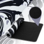 EFISH Tapis de Souris de Jeu Japonais XXL 800 x 300 mm Grand Tapis de Bureau Bords Cousus Imperméable Antidérapant pour PC, MacB