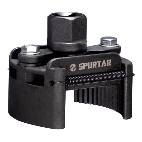 Spurtar Clé filtre à Huile Réglable 60-80mm Carré d'entraînement 1/2" | Outil de démontage de Cle Filtre a Huile Universelle - P