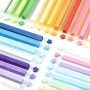 1080 Pcs Papiers Origami Étoiles Colorées Couleur Arc-en-ciel Pliage Bandes de Papier Origami Bandes Papier Étoiles Porte-Bonheu