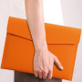 YSDINK Enveloppe Porte-documents A4 en cuir PU avec Fermeture Métallique, Étanche et Extensible, Grande Capacité pour Dossiers, 