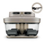 Ninja CRISPi DualZone Air fryer en verre 2 paniers, 8 modes de cuisson, cuisson simultanée de deux aliments, contenants en verre