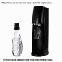ZY-otu Adaptateur pour bouteille en verre Sodastream, compatible avec Crystal 0,7 L & Terra, Quick Connect