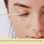 RDNKVB Lot De 500 Cotons-Tiges Avec Manche En Bois，Micro Applicateur, 10 Cm, En Bois Pour Sourcils, Maquillage, Tatouage, Ongles
