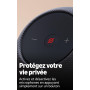 Amazon Echo Dot Max (nouvelle génération) : enceinte avec son qui emplit la pièce et hub connecté intégré, Blanc, avec accès ant