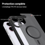 FDHYFGDY Coque pour Xiaomi Poco X8 Pro Magnétique Coque Protection, Case Rigide en PC Ultra-Mince et Résistante aux Rayures + Si