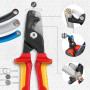 Knipex StepCut XL Coupe-câbles avec coupe par étapes poignée, 95 18 225 | Isolante bi-matière, certifiée VDE 225 mm