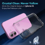caslord Transparent Ultra Mince Coque pour iPhone 16 | Anti Jaune | TPU | Antichoc | Anti Rayures