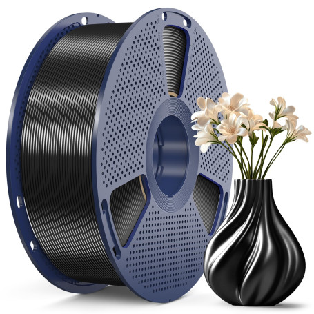 SUNLU PLA+ Silk Filament, Brillante Filament 3D en soie Métallique | Filament d'imprimante 3D SILK PLA PLUS haute résistance, Bo