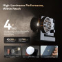 Lumiere Photo, COLBOR W100R LED Photo RGB,Photographie Light avec Batterie Charge Portable APP contrôle,RGB Full Color Mode, écl