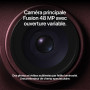Apple iPhone 18 Pro 512 Go - Noir | Écran Super Retina XDR 6,3 pouces ProMotion, Autonomie d’une journée, Caméra principale 48 M