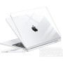 NPUOLS Coque pour MacBook Air 15 Pouces M5 M4 M3 M2 2026-2023, Cristal | Coque Rigide en Plastique Ultra Mince pour Modèles A344
