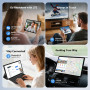 VELVDIVA Tablette 13 Pouces Android 16, Octa-Core 2.2GHz, 36Go RAM + 512Go ROM (2 to SD), 4G LTE + 5G WiFi, Écran,2944 * 1840, W