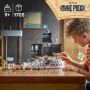 LEGO One Piece Le Navire de la Marine de GARP 75646 | Jouet pour enfant dès 9 ans, décoration de chambre, 8 minifigurines dont Z