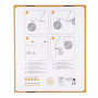 GuirLED - Guirlande lumineuse boules coton LED USB - Veilleuse bébé 2h - Adaptateur secteur double USB 2A inclus - 3 intensités 