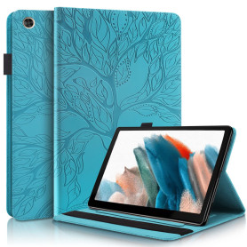 Succtopy Coque Galaxy Tab A8 10.5 2021 PU Cuir Cover Tablette Housse de Protection Samsung Tab A8 2021 Porte-Crayons Portefeuill