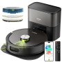 MONSGA Robot Aspirateur Laveur 4 en 1, Puissance 10000Pa, Navi LDS, 5 Plans | Aspirateur Robot avec Tapis Anti-Humidité pour la