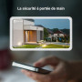 EZVIZ Outpro 2K Caméra Surveillance WiFi Extérieure avec Vision Nocturne en Couleur, Alarme Sirène et Flash, étanche IP67, Détec