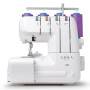 VIOLA LOOK T8 Surjeteuse avec Différentiel, Enfilage Simplifié, Machine à Coudre Overlock Facile à Utiliser 2/3/4 Fils, Lumière