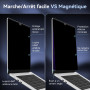 Filtre Confidentialité pour MacBook Air 15 M5/M4/M3/M2 par Nano-Adhésif | Réutilisable Filtre Anti Espion Lumière Bleu Reflet Sa