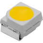 Lumonic 50x LEDs super claires du type SMD 3528 PLCC2 - LEDs haute puissance à souder pour DIY en couleur blanc 6000K - Dimensio