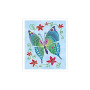 SentoSphère - AQUARELLUM MINI - PAPILLONS 4 PLANCHES - Kit peinture - Peinture Aquarellable Magique - A partir de 5 ans - fabriq